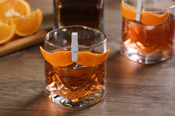 The Sharpie Mustache is a cocktail that's easy to make with equal parts rye whiskey, gin, sweet...