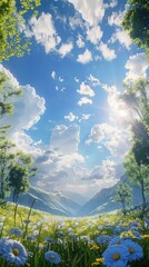 Mystical Forest Scenery