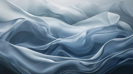 Fototapeta premium Blue fabric natural texture background