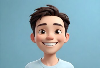 3d cartoon character front photo