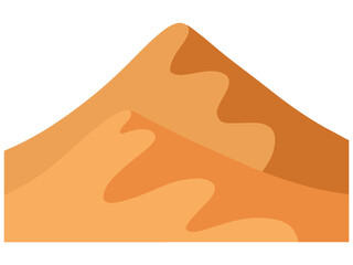 Desert Sand Illustration for Decoration