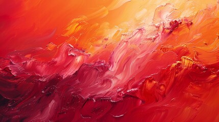 Vibrant abstract oil painting texture