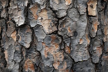 Close Up Of Bark Texture And Background For Natural Concept