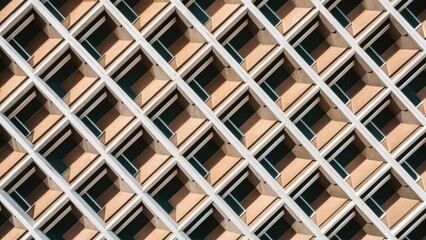 Intricate Beige Tone Geometry