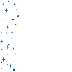 Sparkling decoration for happy birthday.