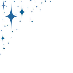 Sparkling decoration for happy birthday.