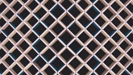 Isometric Cube Mosaic Wallpaper