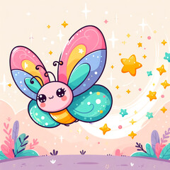butterfly cartoon