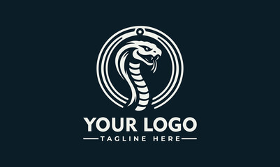 Cobra Logo Vector Symbolize Strength and Wisdom Elevate Your Brand with the Striking Cobra Logo Vector Captivate Your Audience with the Dynamic Cobra Logo Vector