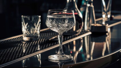 Signature Beverage in a Fashionable Locale