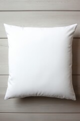 White pillow mockup