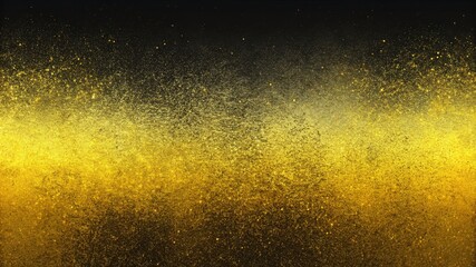 Fototapeta premium Black gold yellow , color gradient rough abstract background shine bright light and glow template empty space , grainy noise grungy texture on transparent background cutout.