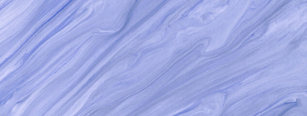 Obraz premium Abstract fluid art background light blue colors. Liquid marble. Acrylic painting on canvas with sky gradient and splash.