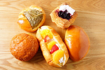 菓子パンと調理パン