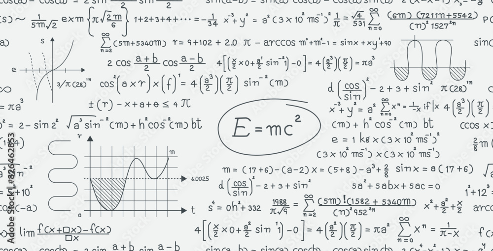 Poster the science of seamless scientific and mathematical calculations.