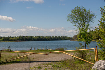 lake in the mountains