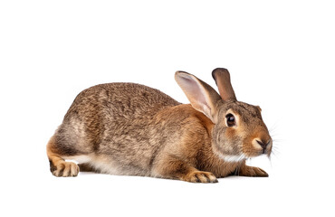 Obraz premium Lepre su sfondo bianco