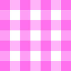 Pink Plaid Mosaic Background with Squares