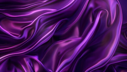 Obraz premium A rich purple silk background, perfect for elegant or high-class themed designs and presentations
