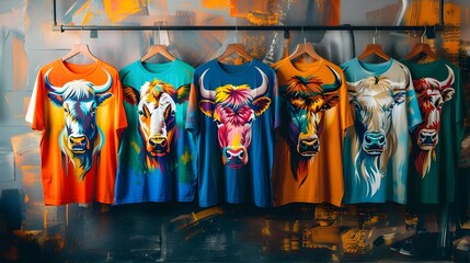 Vibrant and Trendy T shirt Designs for the Modern Fashion Market