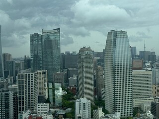 Obraz premium city skyline