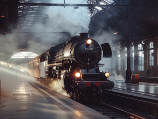 steam locomotive