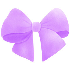 purple bow 