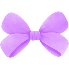 purple bow 