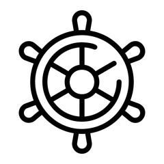 Obraz premium ship wheel