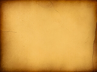 Vintage Parchment Paper Background with Aged Spots and Burn Marks