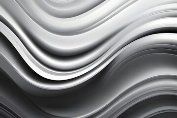 grey abstract wavy background, backgrounds 