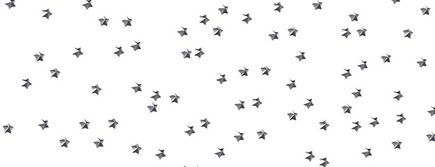 XMAS Stars - stars. Confetti celebration, Falling golden abstract decoration for party, birthday celebrate,
