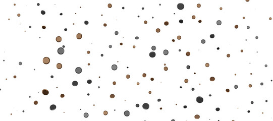 Cascading Splendor: Striking 3D Illustration Showcasing a Dazzling gold Confetti Display