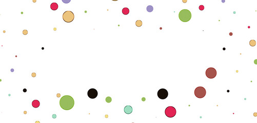 Confetti, paper triangle on the floor, fancy, colorful, celebration party