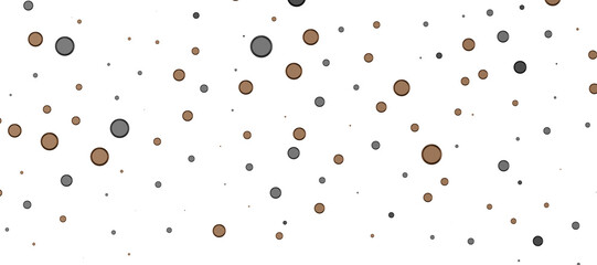 Cascading Splendor: Striking 3D Illustration Showcasing a Dazzling gold Confetti Display