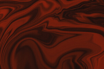 Red abstract liquid acrylic texture.