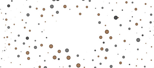 Gilded Celebration: Magnificent 3D Illustration of a Grand gold Confetti Event In PNG 3d