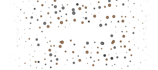 Gilded Celebration: Magnificent 3D Illustration of a Grand gold Confetti Event In PNG 3d