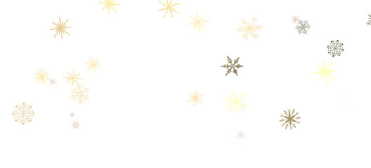 Snowflake Whirlwind: Exquisite 3D Illustration of Descending Christmas Snowflakes in Motion