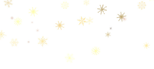 Snowflake Whirlwind: Exquisite 3D Illustration of Descending Christmas Snowflakes in Motion