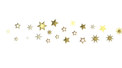 XMAS Stars - Glossy 3D Christmas star icon. Design element for holidays. -