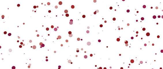 Glittering confetti on a transparent background. Holiday confetti png. red confetti falls from the sky.