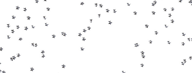 Astral Downpour: 3D Illustration Brings a Shower of Gold Stars