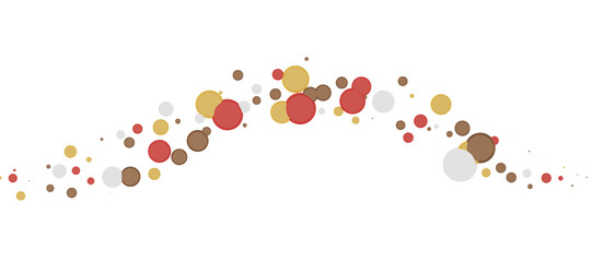 silver confetti explosion festive background