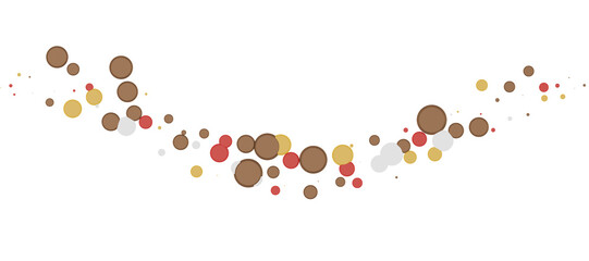 silver confetti explosion festive background