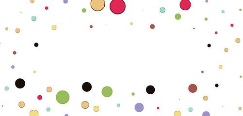 Multicolored paper confetti on transparent background. Realistic confetti flying. Colorful scattered items to holiday decorations.