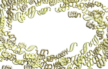 Paragraph in 3d ground panorama