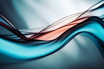 abstract glass wave background, backgrounds 