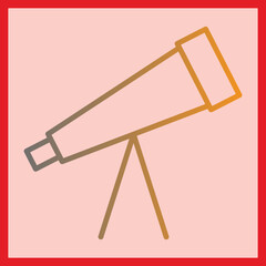 Telescope Icon Design