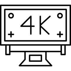 4k Icon